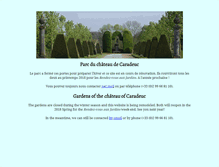 Tablet Screenshot of caradeuc.com